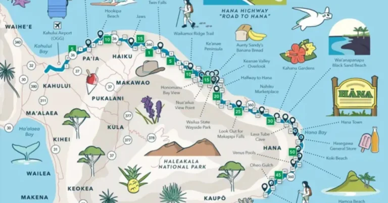 Best Road to Hana Stops in Order (Complete Mile-by-Mile Guide) in 2025