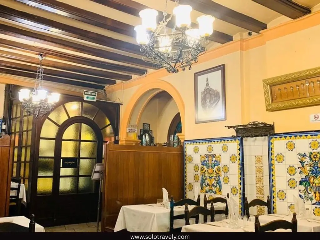 Can Culleretes resturants Gothic Quarter Barcelona solotravely