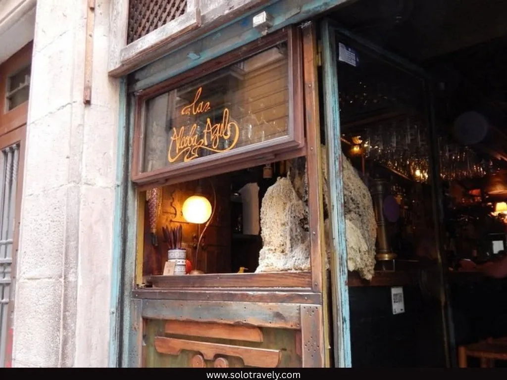 la alcoba azul resturants Gothic Quarter Barcelona