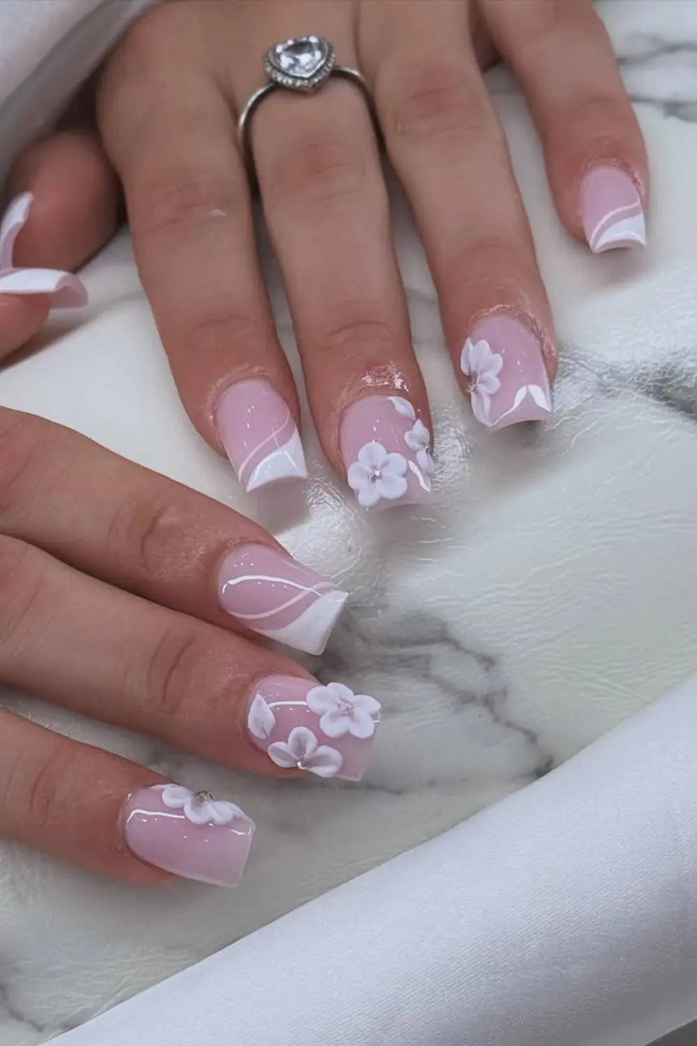 17 White Nail Designs That Look Simple Until You Try Them On 2 Classic Glossy White Nails solotravely