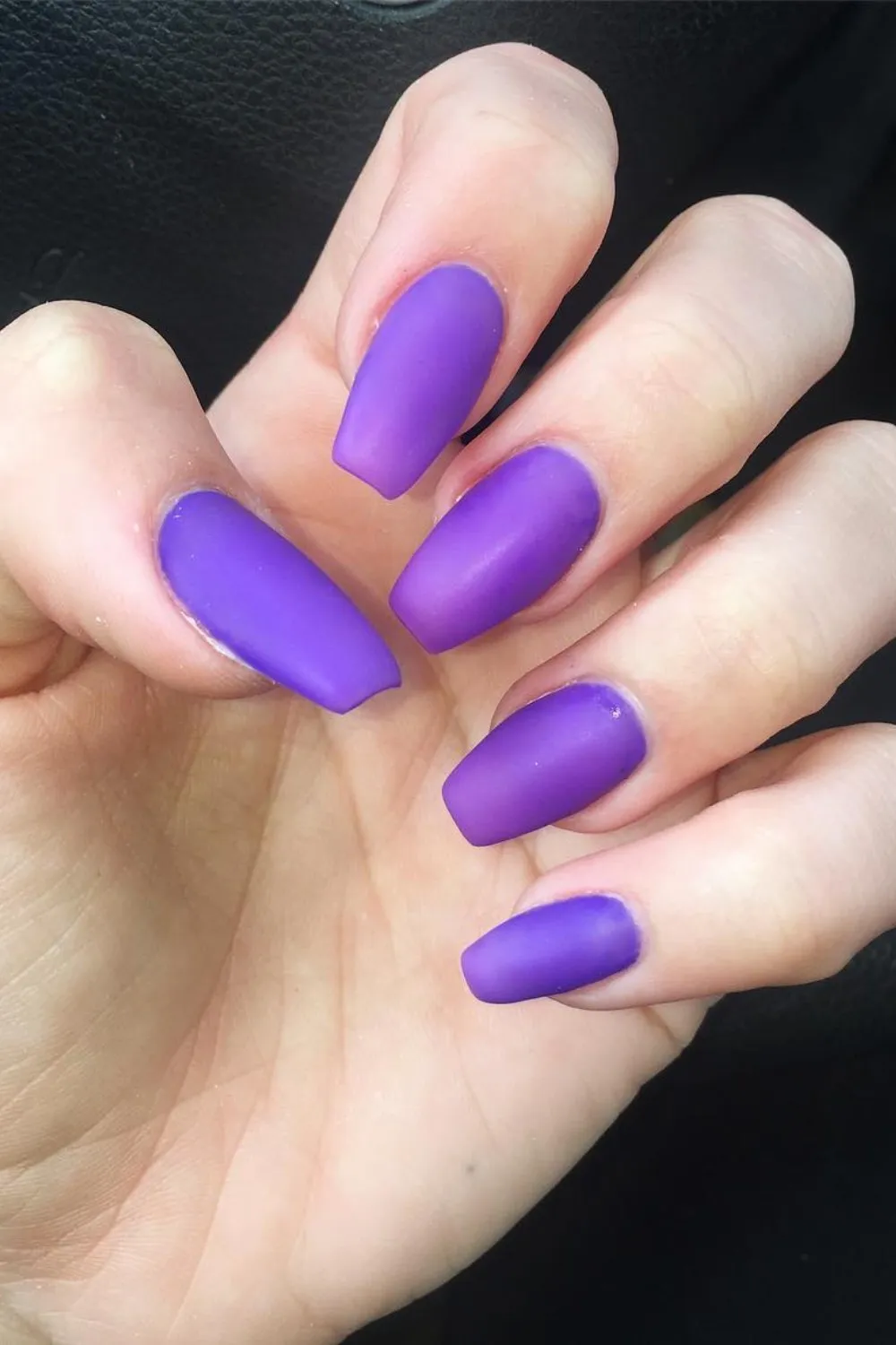25+ Purple Color Nail Art Designs That Changed My Mind 2026 4 Matte Purple Nail Designs solotravely