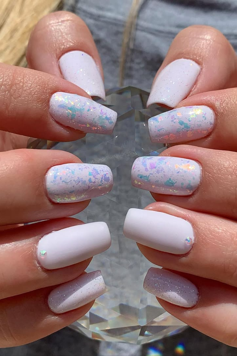 17 White Nail Designs That Look Simple Until You Try Them On 3 Matte White Nail Design