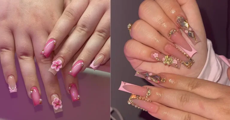 Pink Nail Designs solotravely.com