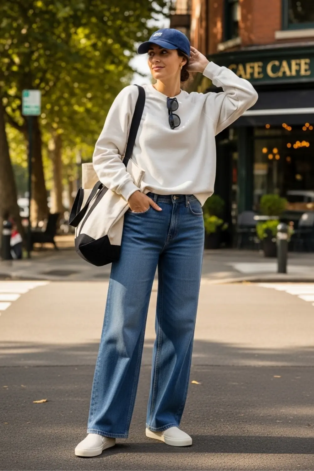 21 Wide Leg Jeans Outfits Ideas to Try This Year (2025) 15 Casual Weekend Wide Leg Jeans