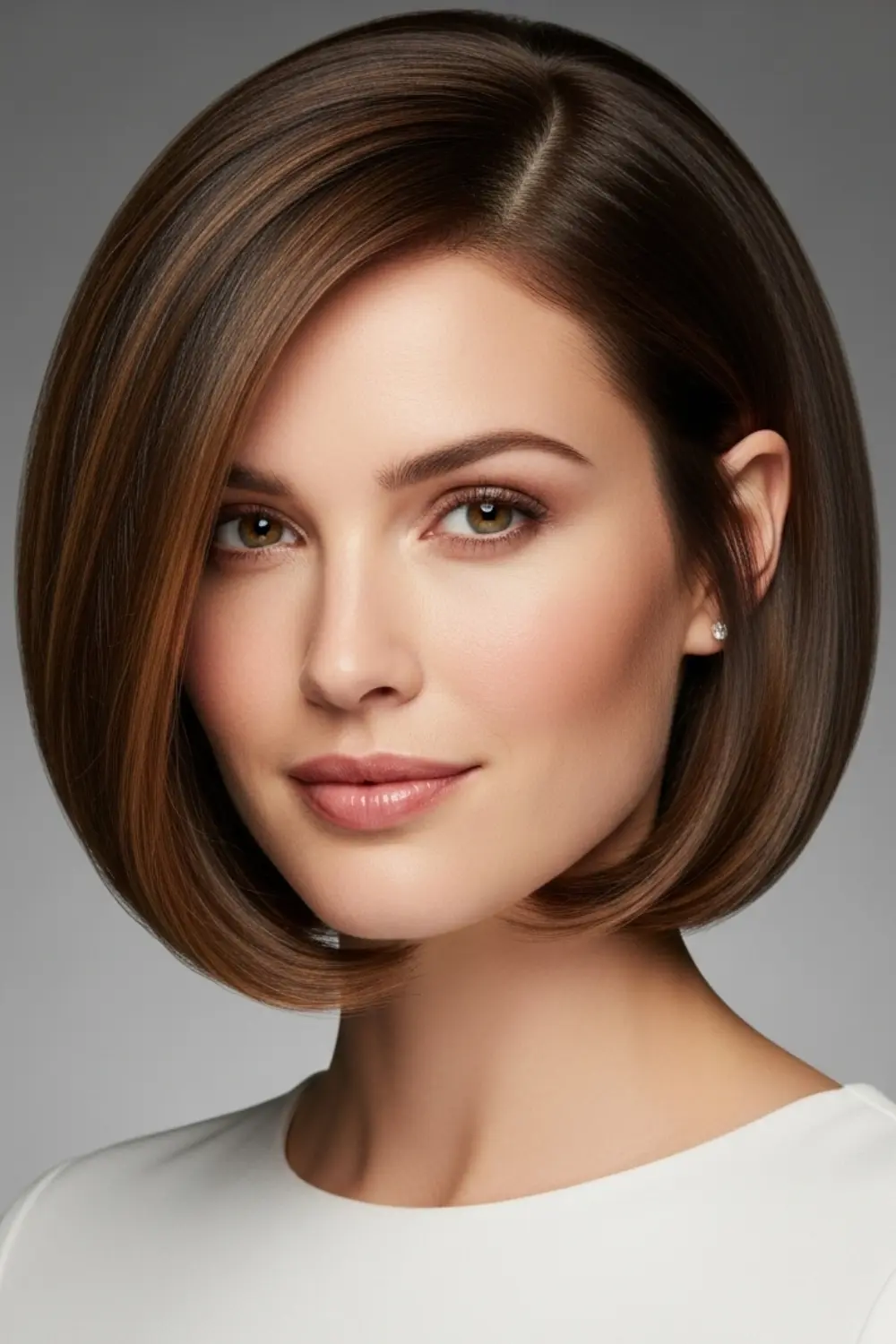 15 Haircuts for Diamond Face Shapes Everyone Suddenly Wants 2026 9 Chin-Length Bob
