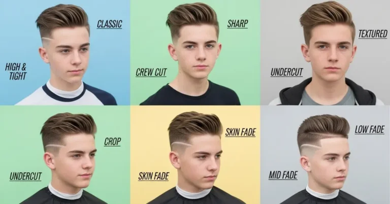 Great Haircuts for Teenage Guys​