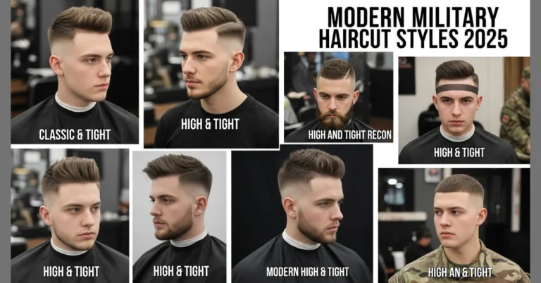 High and Tight Haircut Modern Military Haircut Styles for Men 2025