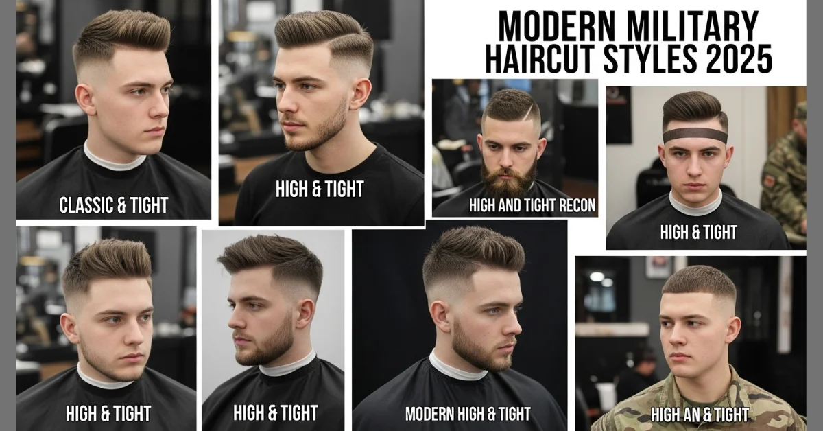 High and Tight Haircut Modern Military Haircut Styles for Men 2025