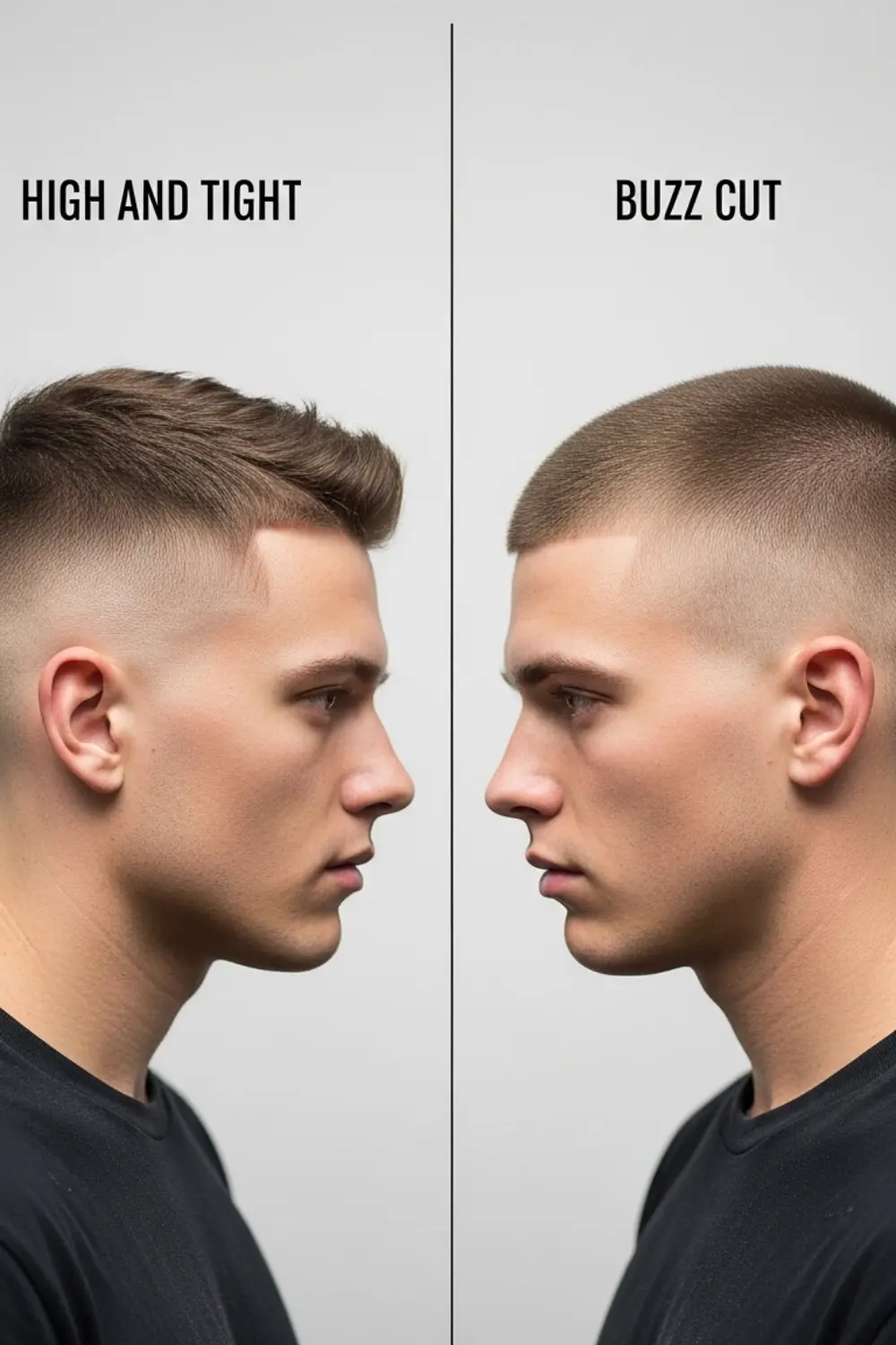 Why the High and Tight Haircut Suddenly Feels Different 2026 11 High and Tight Haircut vs. Buzz Cut