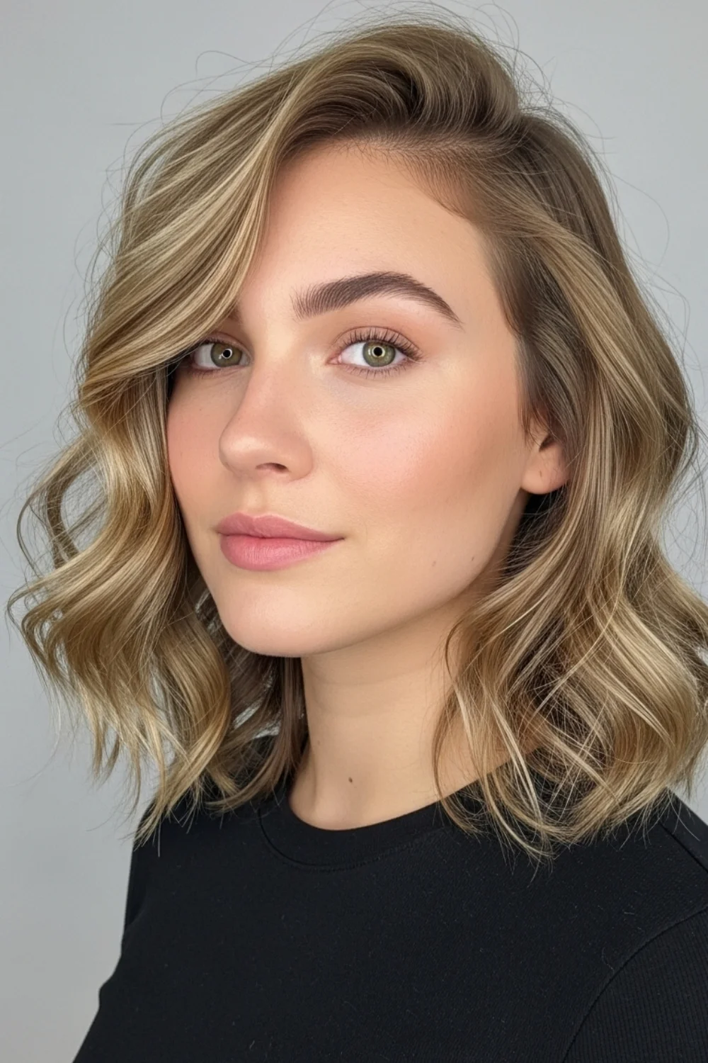 15 Haircuts for Diamond Face Shapes Everyone Suddenly Wants 2026 18 Medium Wavy Cut (Unisex)