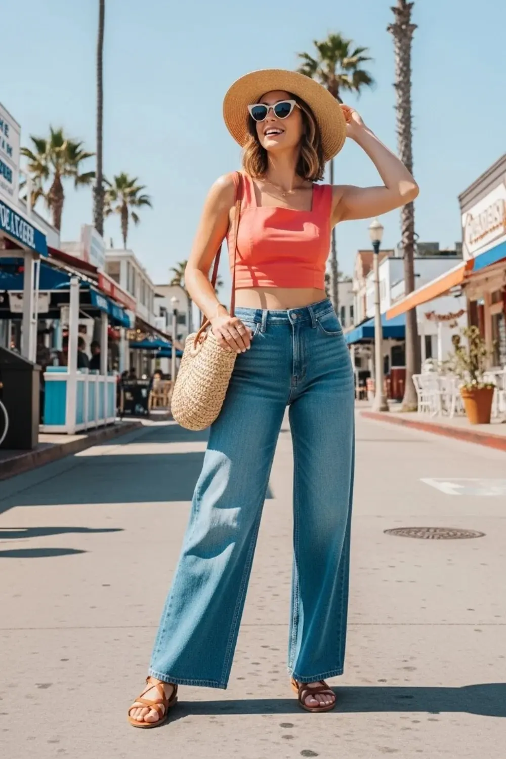 21 Wide Leg Jeans Outfits Ideas to Try This Year (2025) 21 Summer Wide Leg Jeans Styles