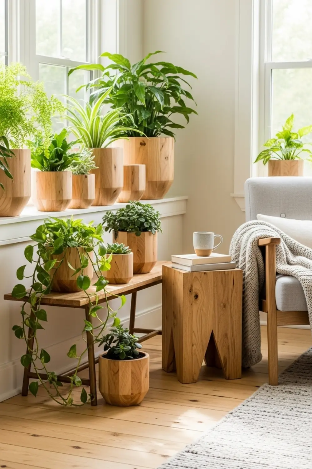 7 Amazing Wood Decorations for Home Ideas – Stylish & Creative Designs 9 Wooden Planters and Pots