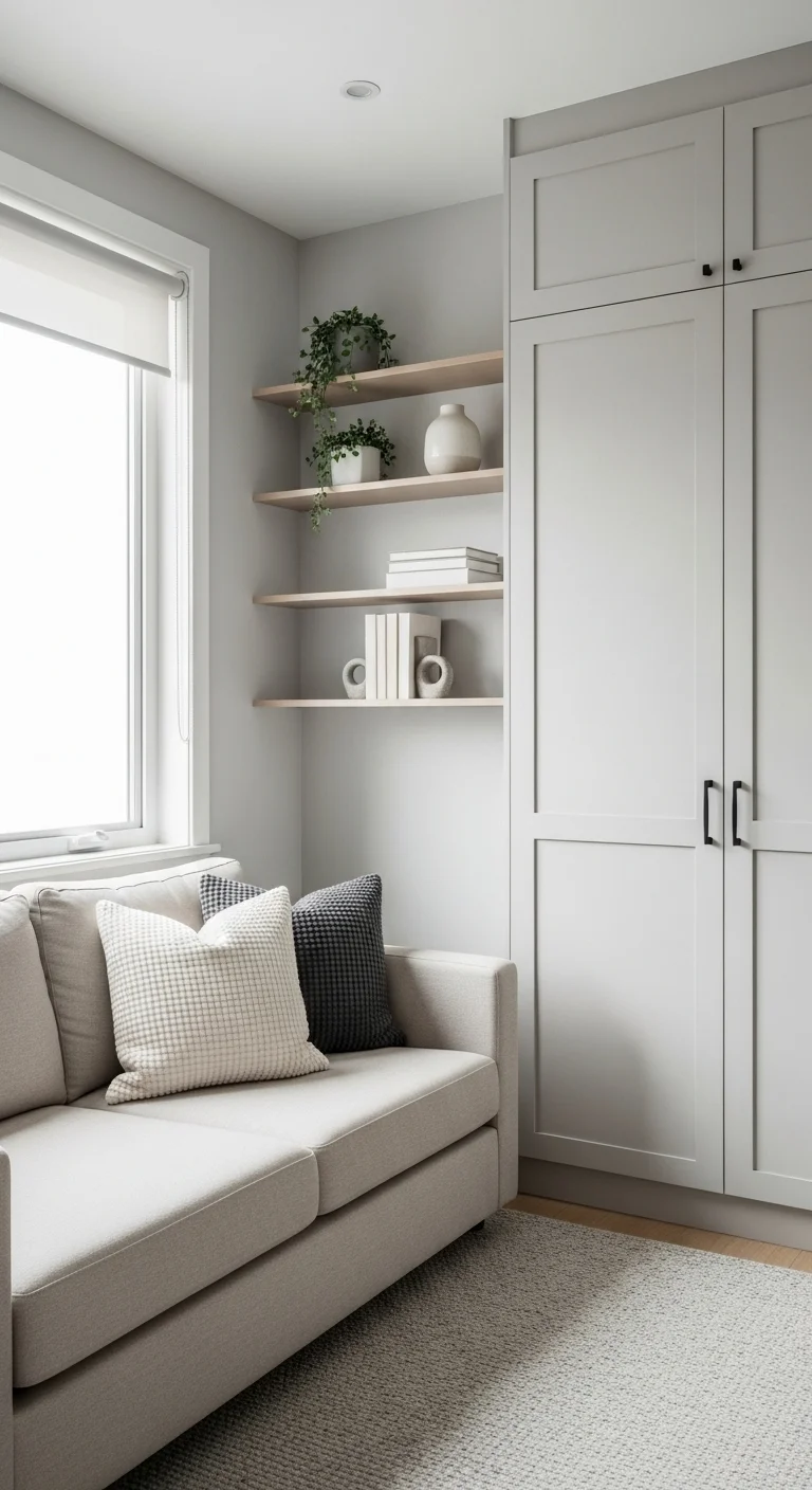 17 Small Living Room Ideas 2026 — Your Space Isn’t the Problem, These Fix It! 10 Built-In Storage and Custom Solutions