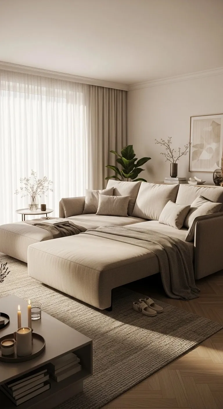 20 Best Sectional Living Room Ideas (You'll Wish You Knew!) 5 Chaise Sectional for Ultimate Lounging