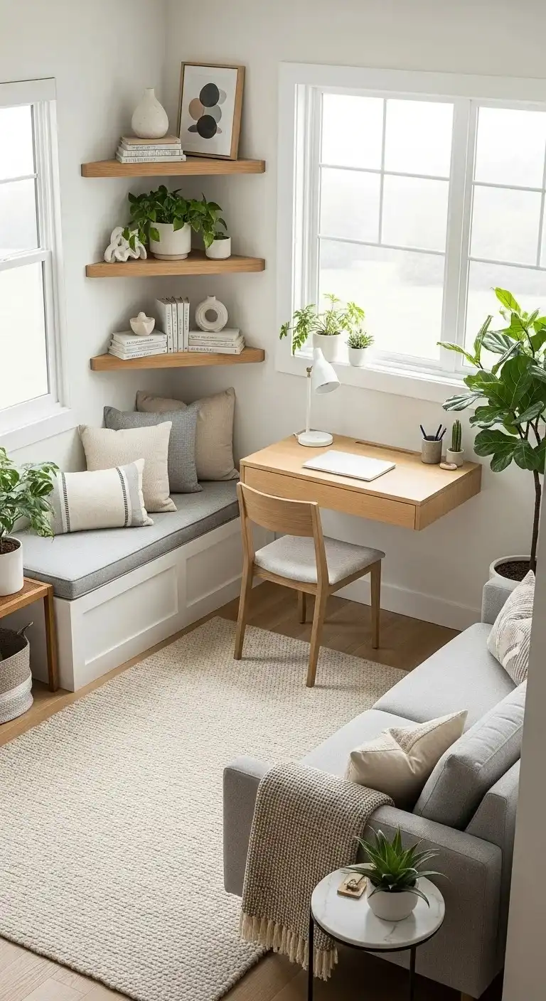 17 Small Living Room Ideas 2026 — Your Space Isn’t the Problem, These Fix It! 14 Corner Utilization