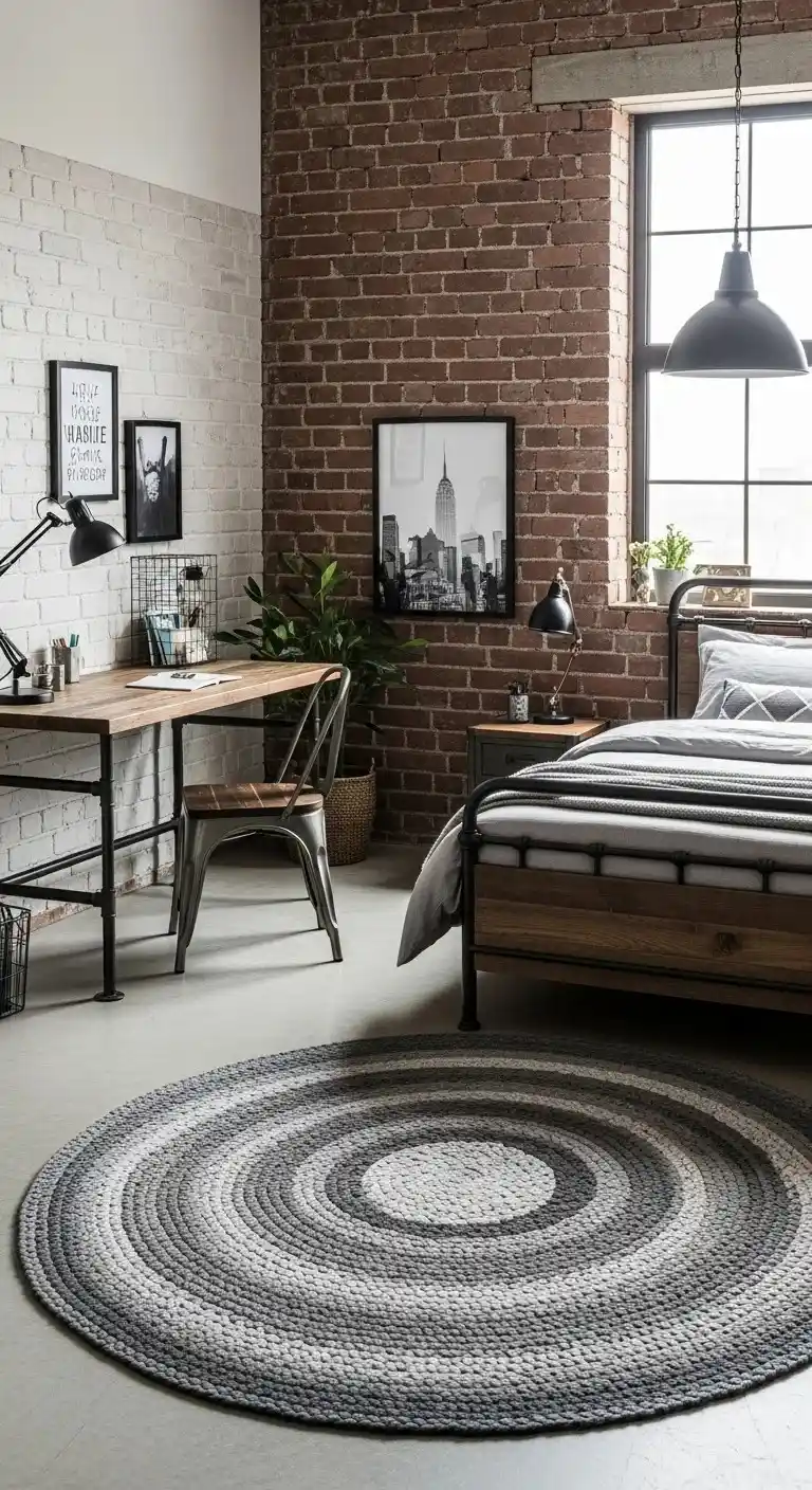 15 Modern Kids Bedroom Ideas 2026 That Fix Messy, Boring Rooms Fast! 13 Industrial Modern with Exposed Elements