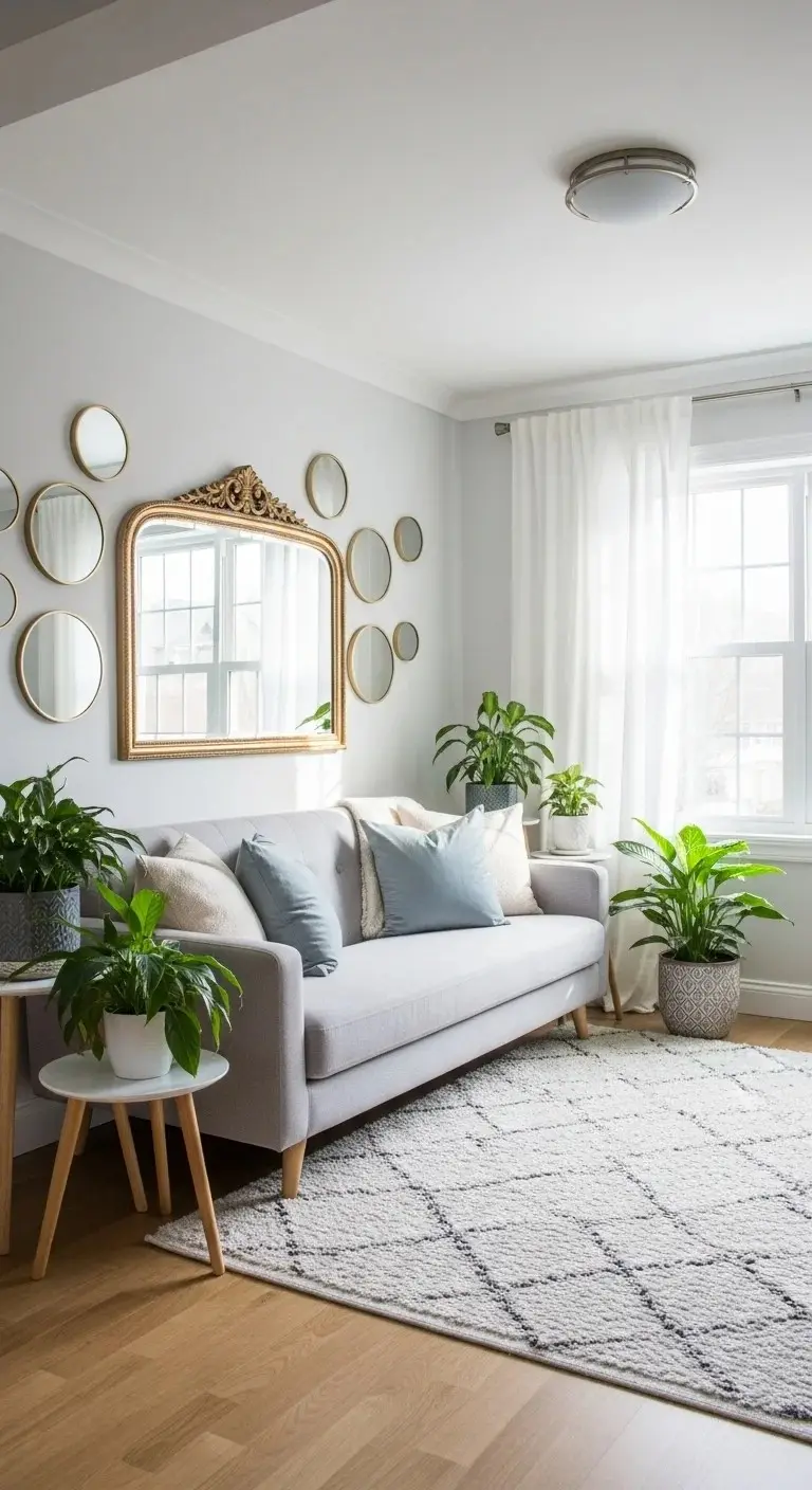 17 Small Living Room Ideas 2026 — Your Space Isn’t the Problem, These Fix It! 5 Mirrors to Create Depth and Light