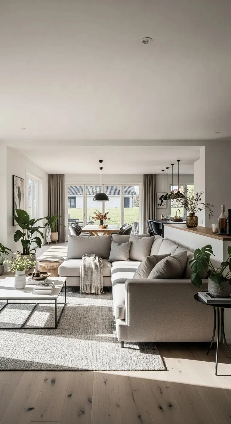 20 Best Sectional Living Room Ideas (You'll Wish You Knew!) 20 Sectional Dividing Open Spaces