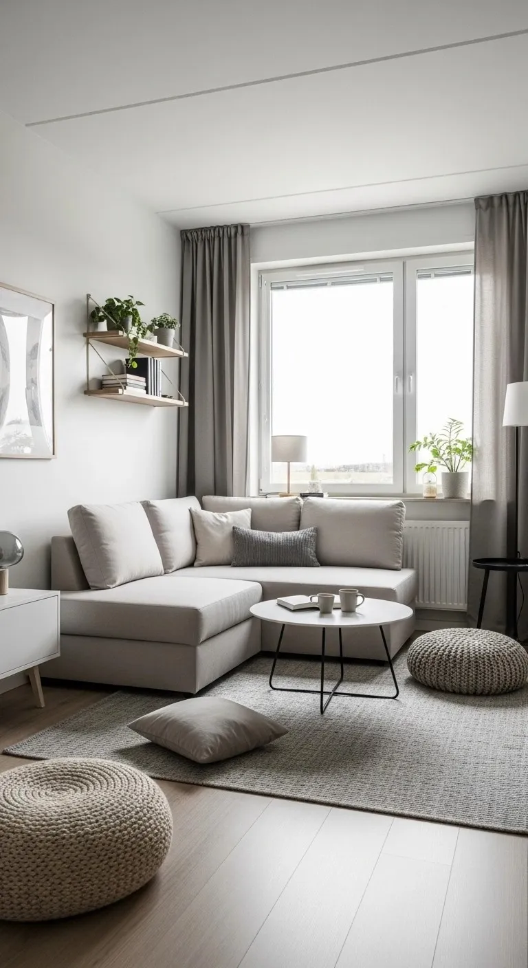 20 Best Sectional Living Room Ideas (You'll Wish You Knew!) 7 Small-Scale Sectional for Apartments