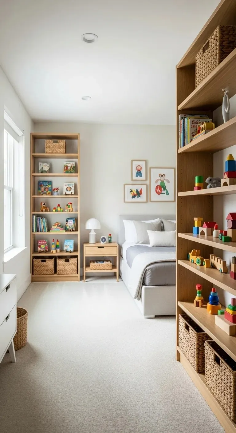 15 Modern Kids Bedroom Ideas 2026 That Fix Messy, Boring Rooms Fast! 9 Smart Storage Solutions with Built-In Shelving