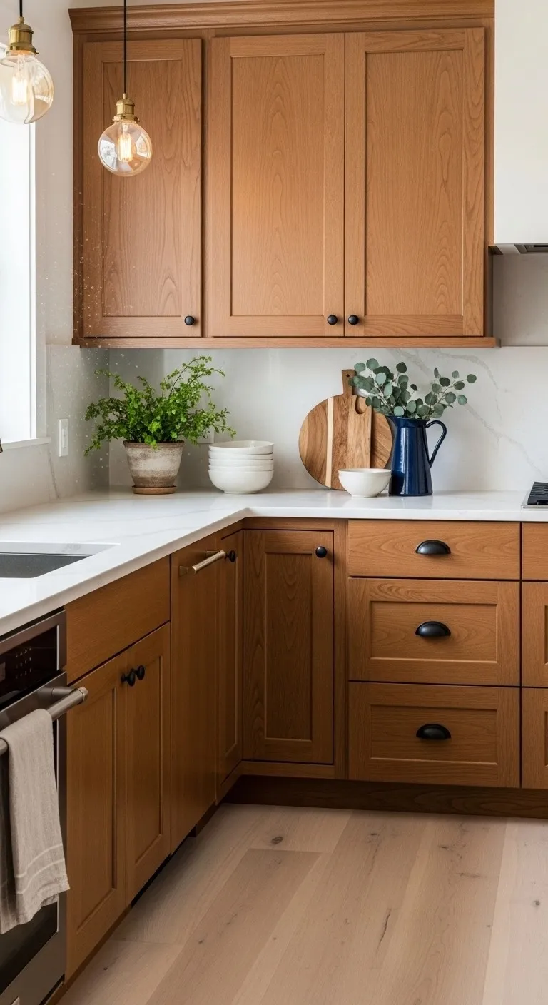 25+ Kitchen Paint Color for Walls and Cabinets You Won’t Believe Actually Work! 19 Caramel Brown Rich and Comforting