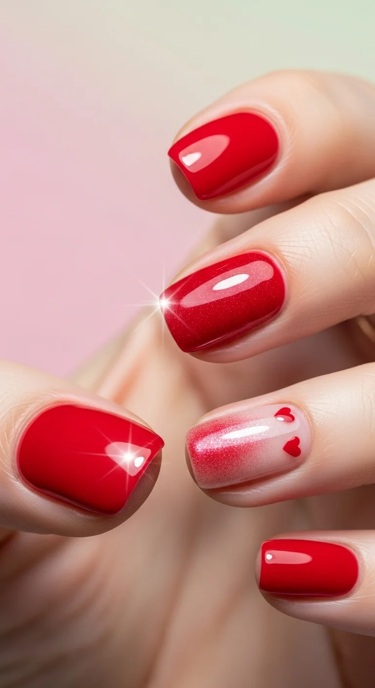 21 Red Nail Ideas That Look Bold Without Feeling Too Much 3 Cherry Bomb Red