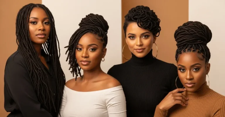Locs Hairstyles for Women Ideas