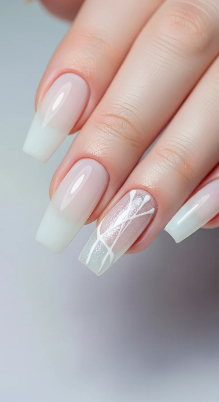 Tired of Same Old Nails? Discover 20+ Nail Art for Long Nails That Stand Out 15 Milky White Sheers