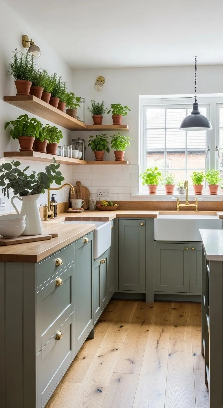 25+ Kitchen Paint Color for Walls and Cabinets You Won’t Believe Actually Work! 5 Sage Green Bringing Nature Inside