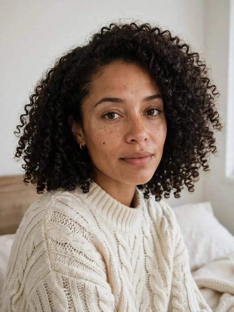 Shoulder Length Coils Ends Trimmed Regularly 768x1024 1