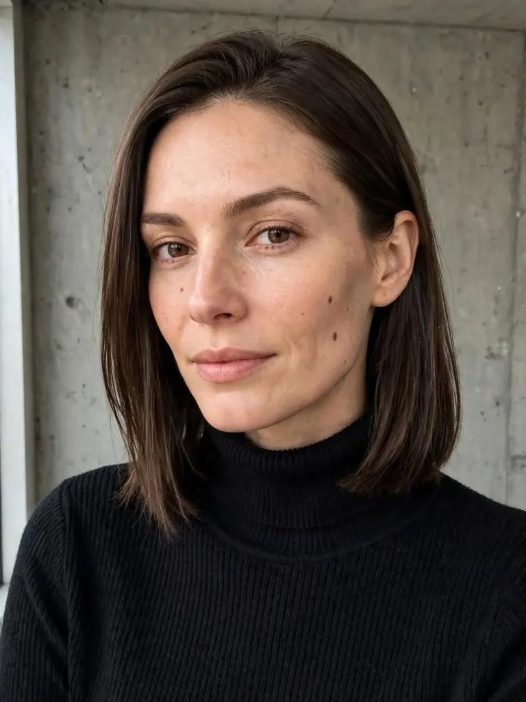 Shoulder Length with Minimal Layering 768x1024 1
