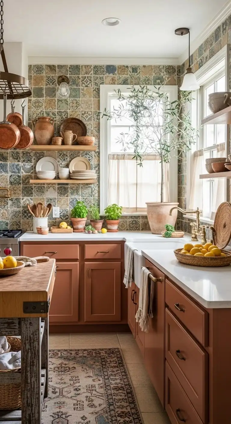 25+ Kitchen Paint Color for Walls and Cabinets You Won’t Believe Actually Work! 14 Terracotta Warm Mediterranean Vibes