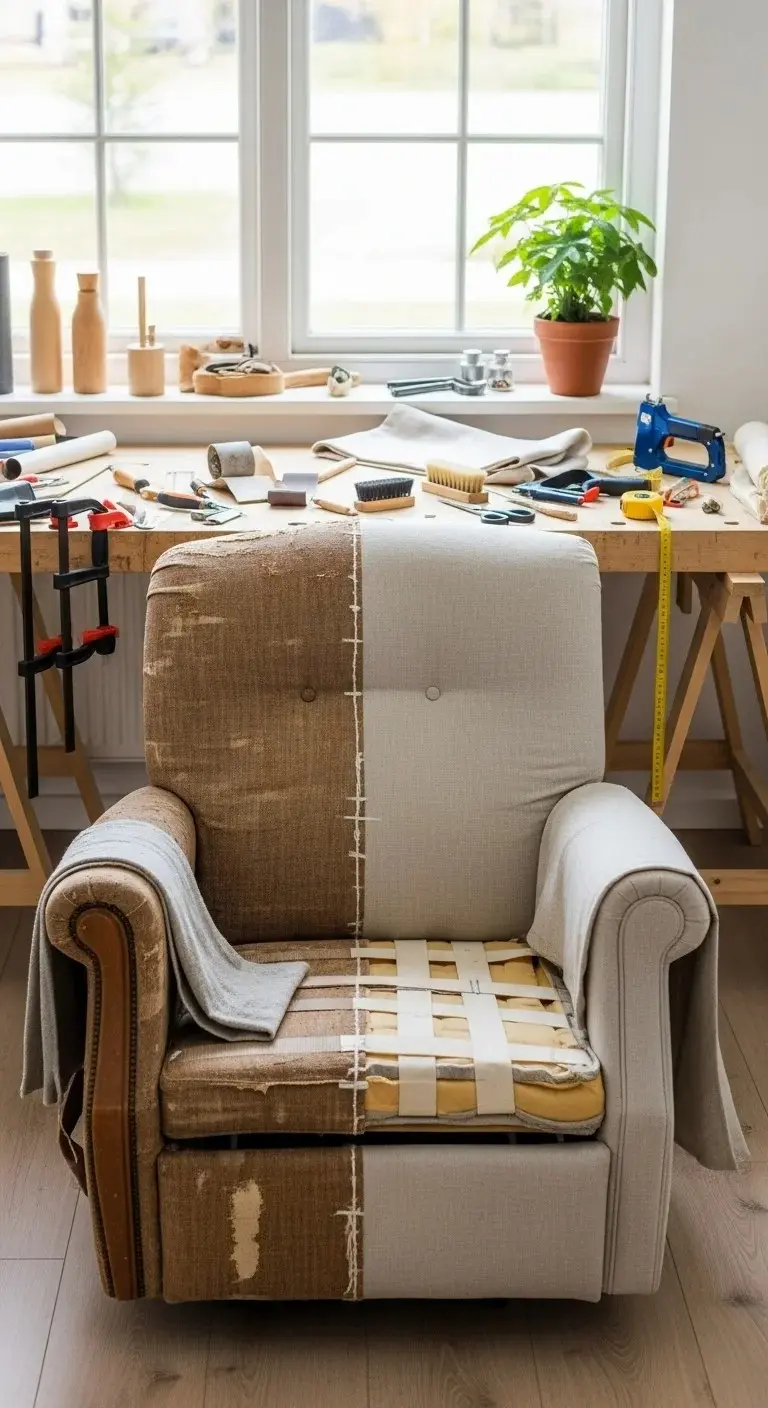 19 Recliner Living Room Ideas 2026: Transform Your Space with Comfort and Style 19 Vintage Recliner Restoration Project