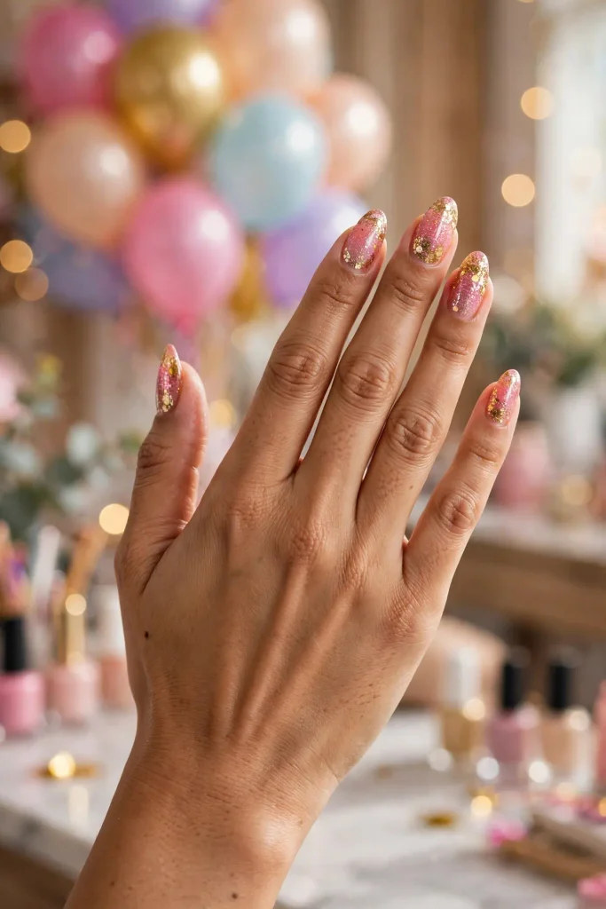 n01 birthday nails ideas