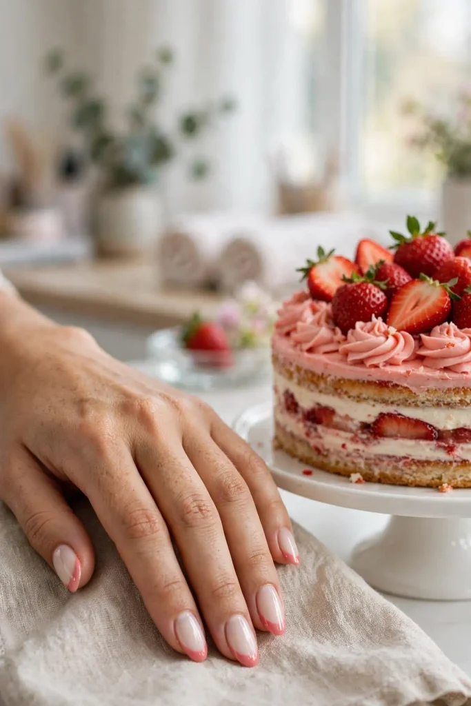 n02 strawberry frosting french