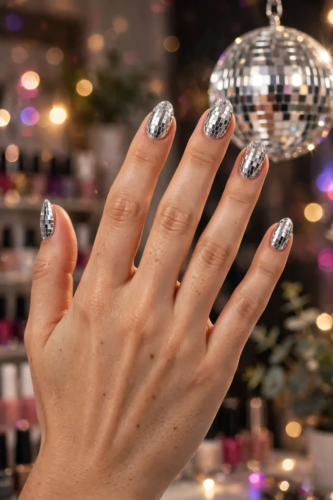 n17 disco ball mirror chips