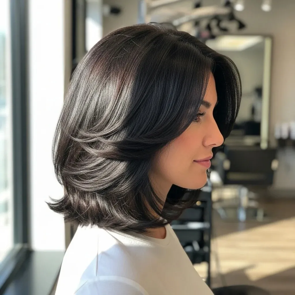 19 New Hairstyle Ideas 2026: Fresh Cuts That'll Make You Stand Out 3 Butterfly Bob with Soft Layers