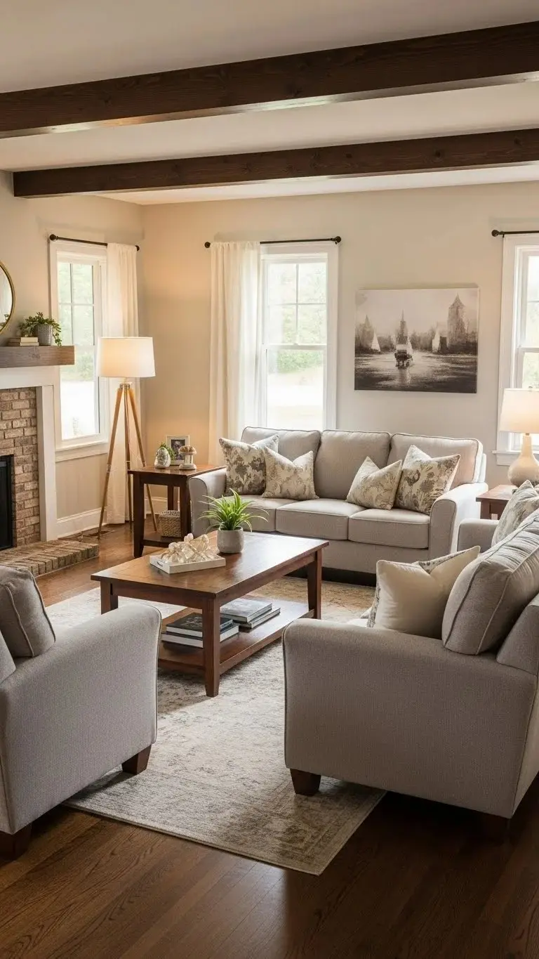 21 Family Room Designs Ideas 2026: Transform Your Space Into Everyone's Favorite Hangout 19 Conversation-Friendly Layout