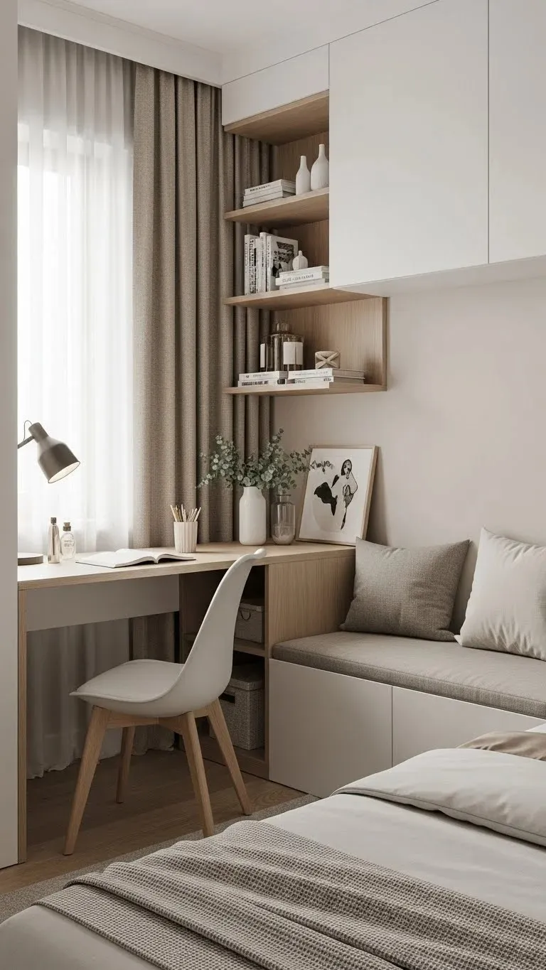 17 Small Bedroom Design Ideas 2026: Transform Your Tiny Space Into a Cozy Haven 11 Corner Spaces Are Goldmines