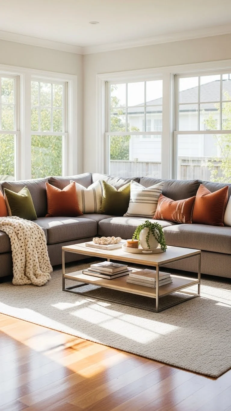 21 Family Room Designs Ideas 2026: Transform Your Space Into Everyone's Favorite Hangout 2 Cozy Sectional Paradise