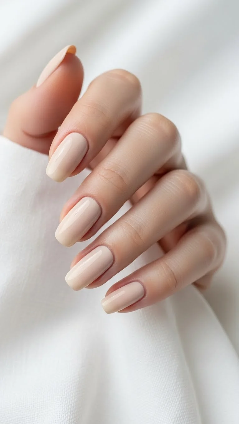 20 Winter Nail Colors Ideas 2026: Trending Shades That'll Make Your Nails Pop 11 Cream Beige Nude