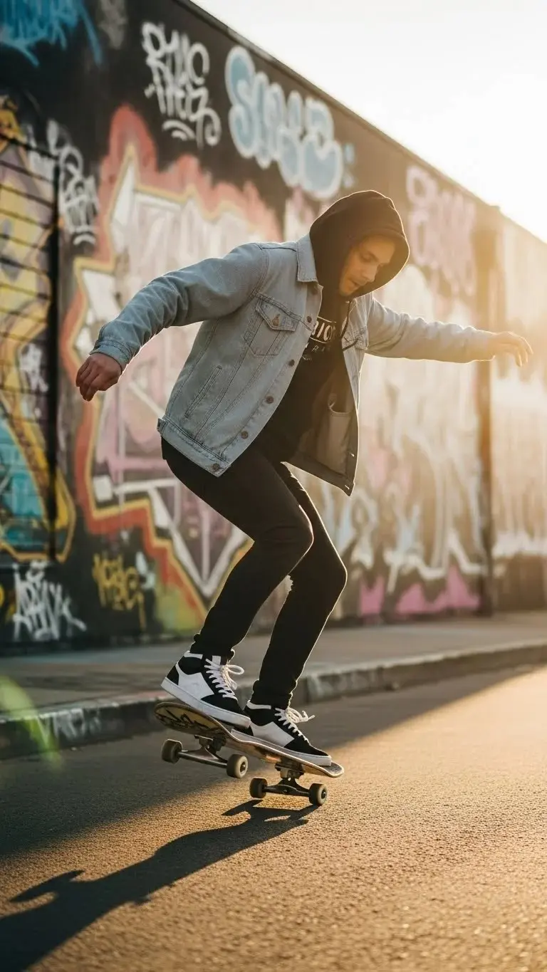 21 Casual Winter Outfit Ideas 2026: Stay Warm and Look Amazing This Season 12 Denim Jacket Over Hoodie