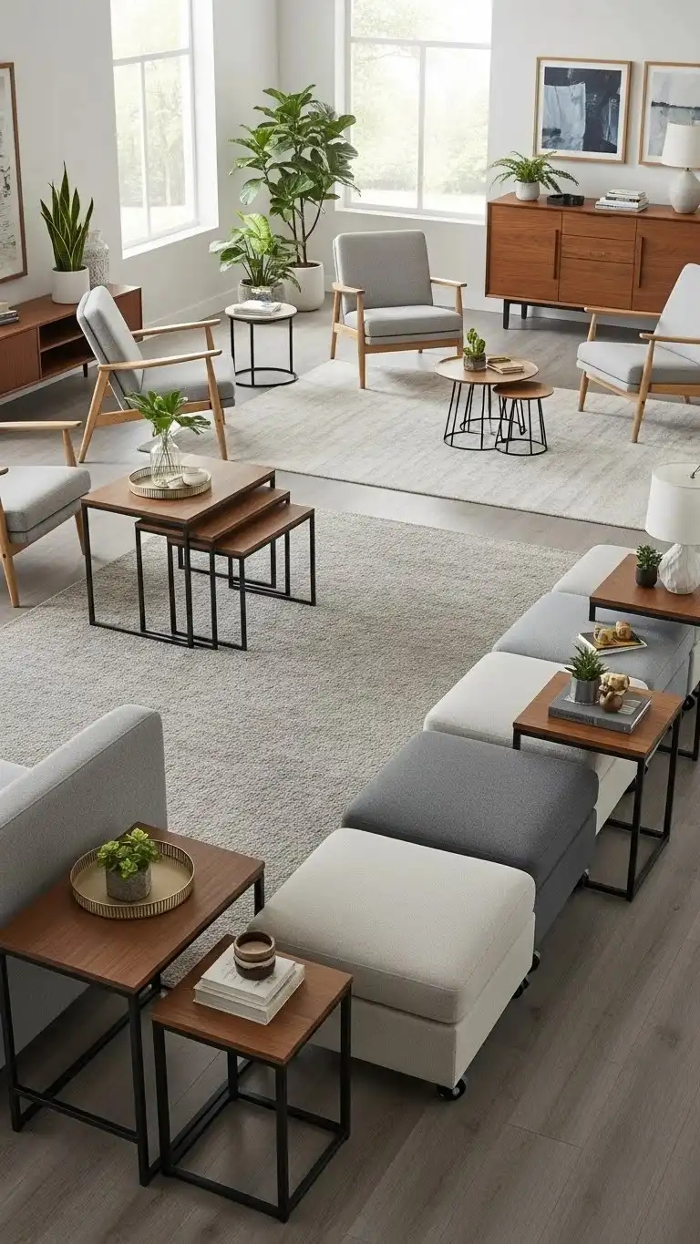 21 Family Room Designs Ideas 2026: Transform Your Space Into Everyone's Favorite Hangout 21 Flexible Furniture Arrangements