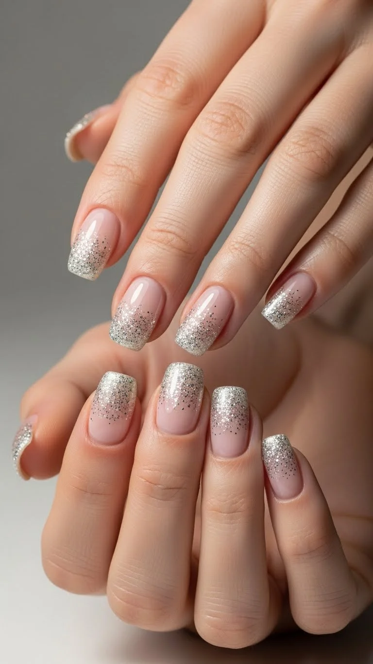 19 Acrylic Nail Ideas That'll Make Your Hands Pop in 2026 19 Glitter Gradient Drops