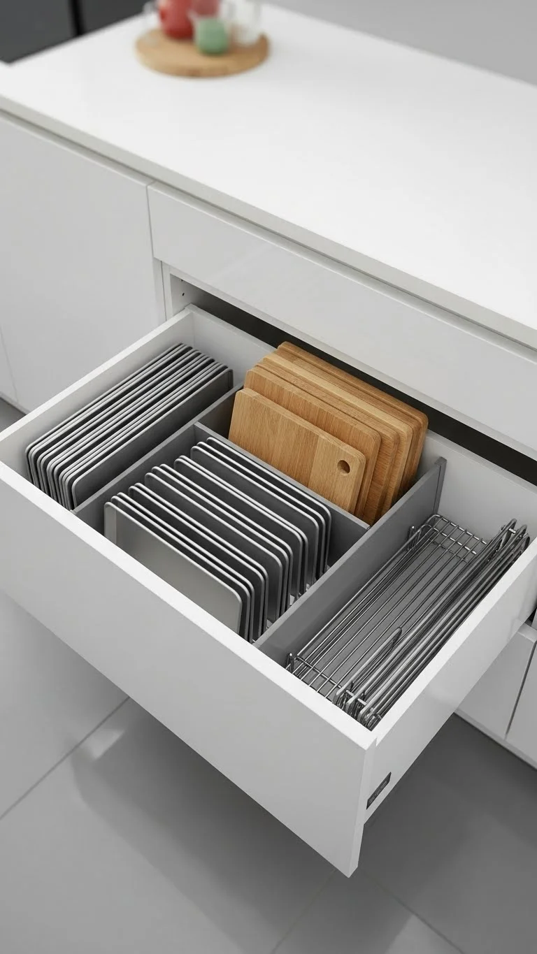 25 Small Kitchen Ideas 2026: Transform Your Tiny Space Into a Chef's Paradise 13 Install Toe-Kick Drawers