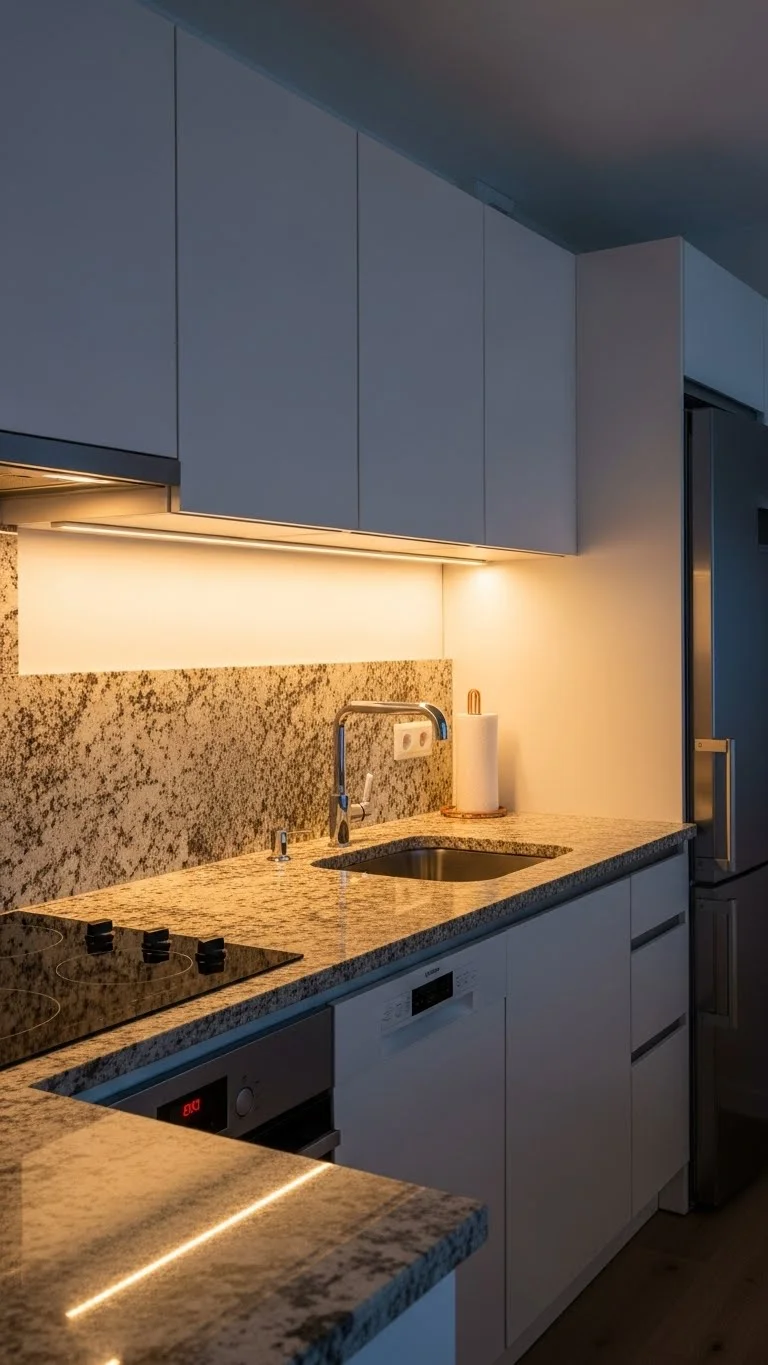 25 Small Kitchen Ideas 2026: Transform Your Tiny Space Into a Chef's Paradise 5 Install Under-Cabinet Lighting