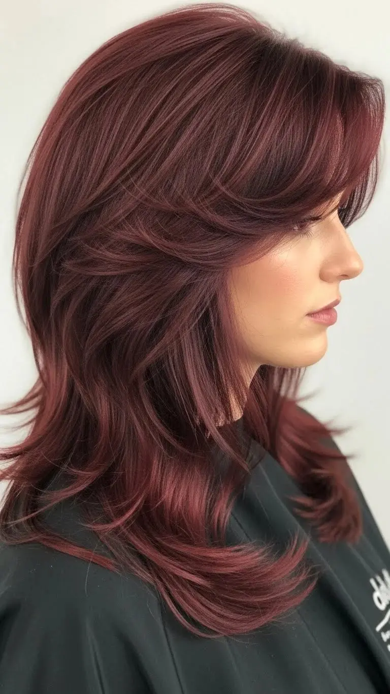 18 Long Shag Haircuts for Fine Hair That People Did Not Expect 2026 14 Long Shag with Tapered Ends