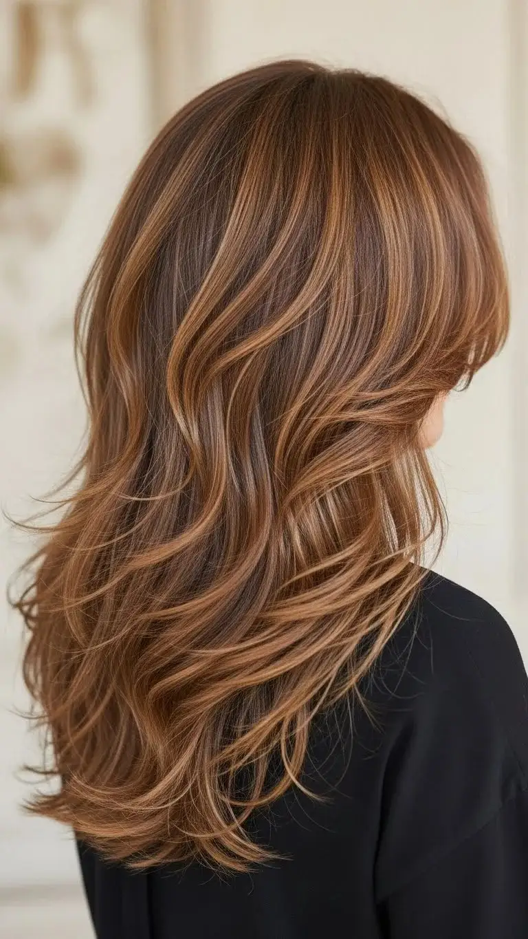 18 Long Shag Haircuts for Fine Hair That People Did Not Expect 2026 5 Long Shag with Wispy Ends