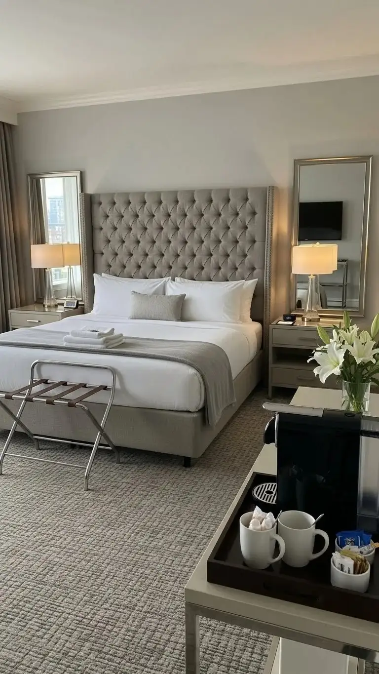 23 Guest Bedroom Designs Ideas 2026: Transform Your Space Into a 5-Star Experience 7 Luxury Hotel Suite