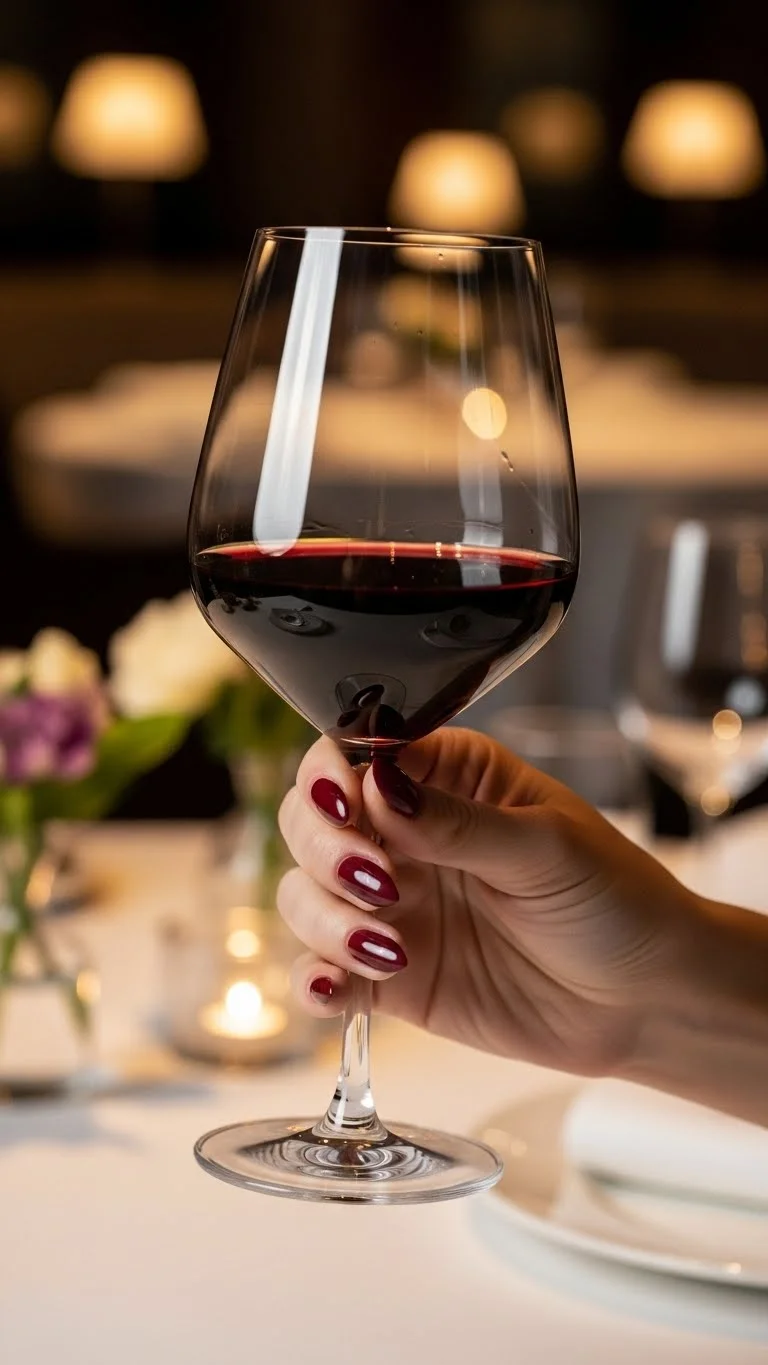 20 Winter Nail Colors Ideas 2026: Trending Shades That'll Make Your Nails Pop 19 Merlot Wine